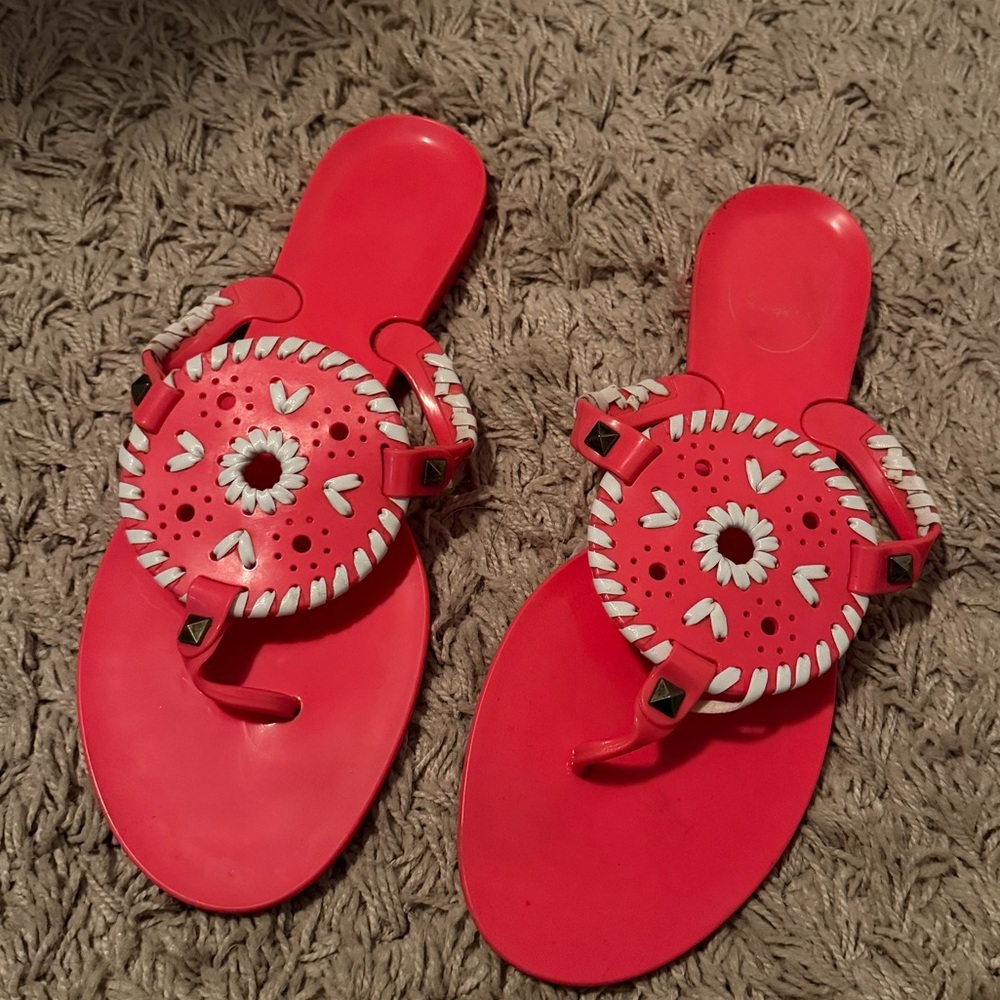Jack Rogers Women’s Georgica Sandals in Pink